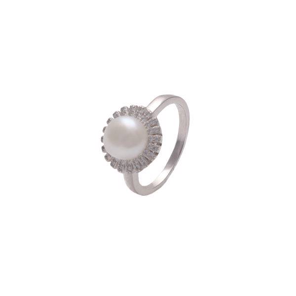 انگشتر نقره مون لایت کد R1002، Ring moonlight pearl