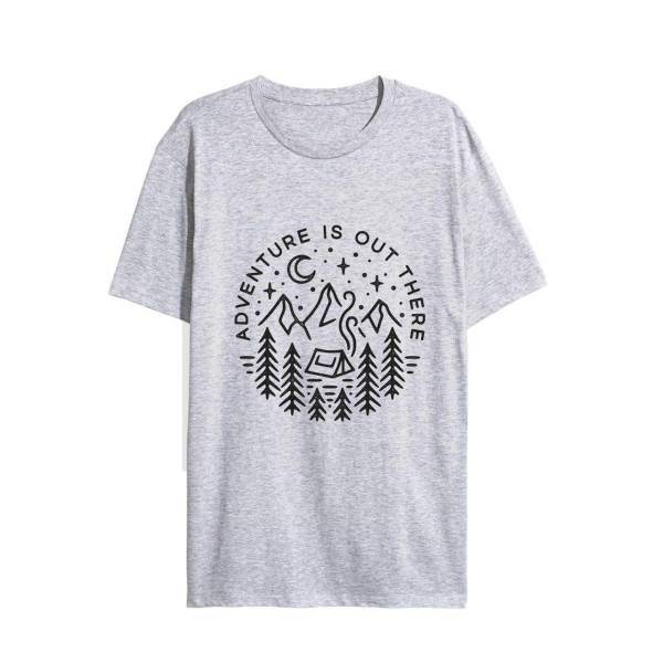تی شرت ماسادیزان مدل شب در کمپ کد 246، Masa Design Tshirt Adventure 246
