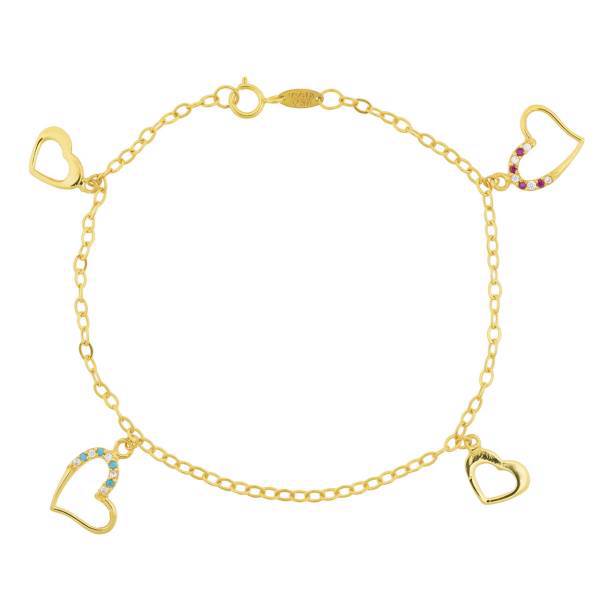 دستبند طلا 18 عیار ماهک مدل MB0230، Maahak MB0230 Gold Bracelet