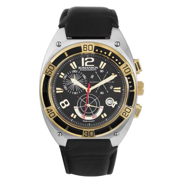 ساعت مچی عقربه ای مردانه رومانسون مدل TL1260HM1CA31G، Romanson TL1260HM1CA31G Watch For Men