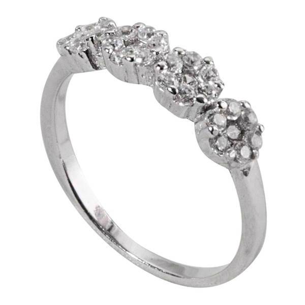 انگشتر نقره فلاور جیکس ویمن مدل RSV003، Jix Women RSV003 Silver Ring