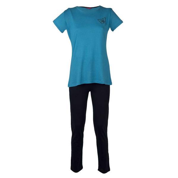 ست تی شرت و شلوار زنانه پی جامه مدل 99، Pijame 99 T-Shirt And Pants For Women