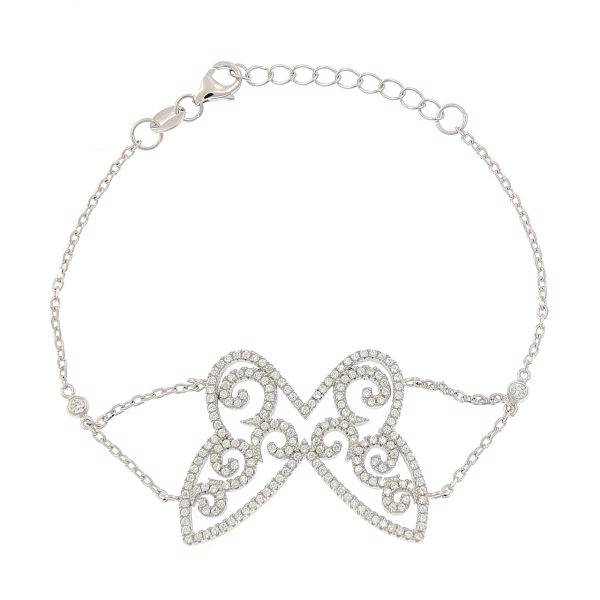 دستبند نقره ملورا مدل BS-0-2