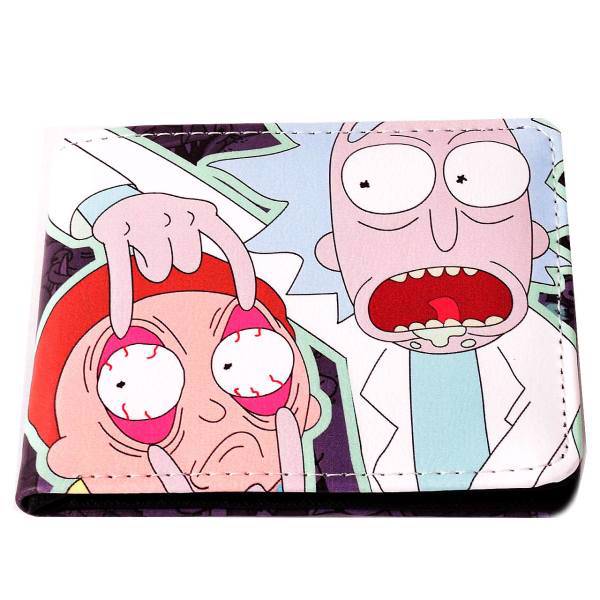 کیف پول بایو ورد سری Decoration مدل Rick and Morty Wierdos