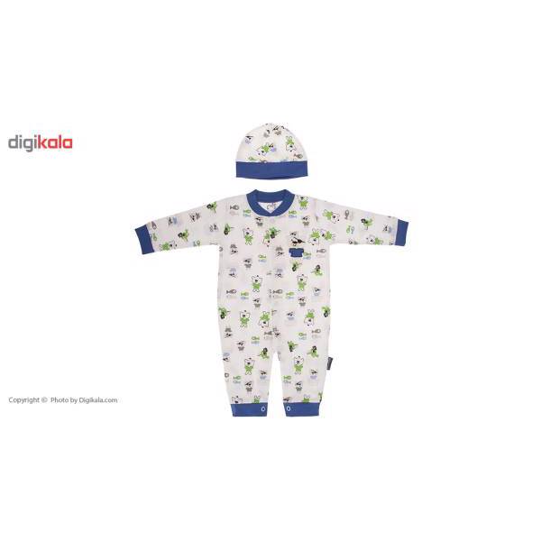 ست لباس پسرانه آدمک مدل 135900، Adamak 135900 Baby Boy Clothing Set