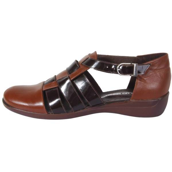 کفش چرم زنانه شهر چرم مدل 66-39236، Leather City 39236-66 Leather Shoes For Women