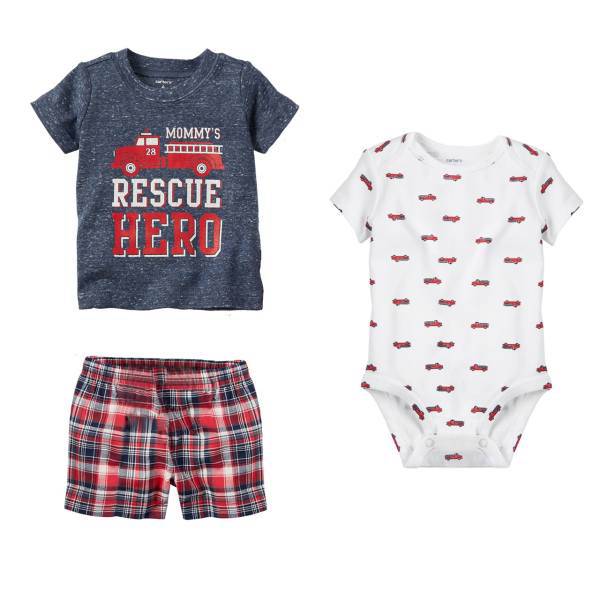 ست لباس پسرانه کارترز مدل 578، Carters 578 Boy Clothing Set