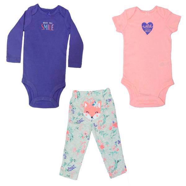 ست لباس دخترانه کارترز مدل 470، Carters 470 Girl Clothing Set