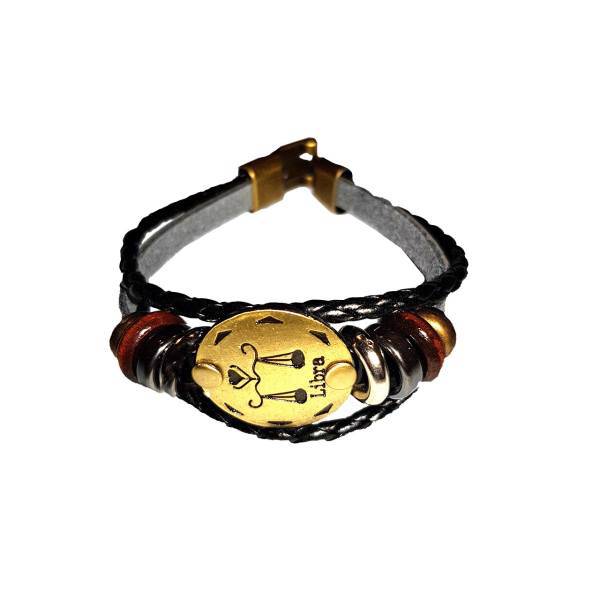 دستبند چرمی الفین طرح ماه مهر مدل el02048، Elfin el02048 Leather Bracelet