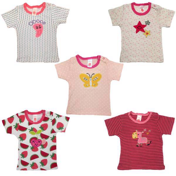 تیشرت بچگانه کارترز مدل 602-9-1 بسته 5 عددی 6تا9ماه، carters 602-9 tshirt