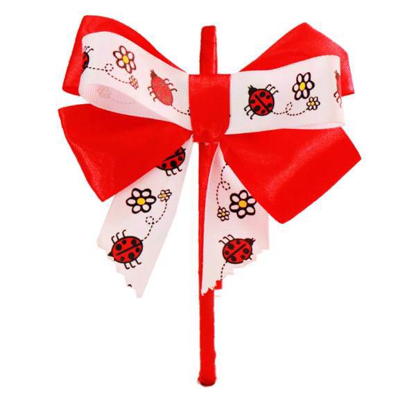 تل مو پاپیونی مدل کفشدوزک، papioni Ladybird headband