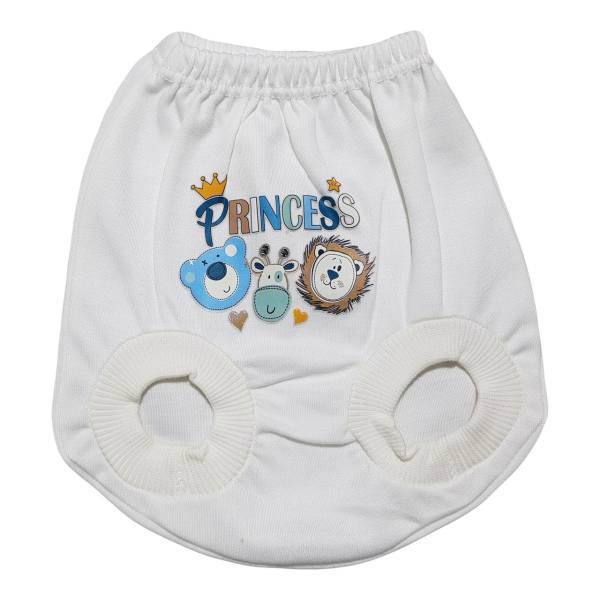 شورت عینکی نوزادی برند پرنسس مدل BLUE-09، BABY G SHORT PRINCESS BRAND BLUE