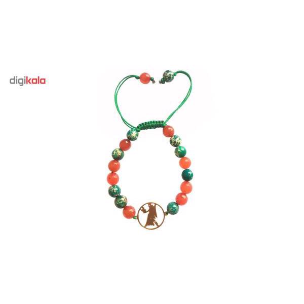 دستبند عود طرح ماه تولد شهریور مدل 199018، Shahrivar Birth Month Oood 199018 Bracelet