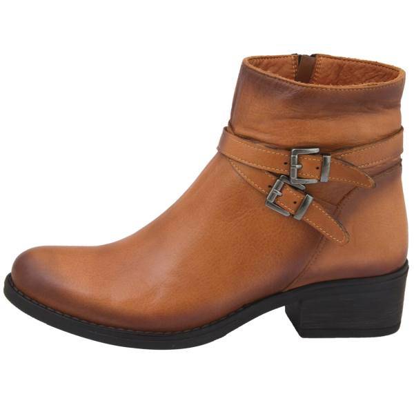 نیم بوت زنانه چرم طبیعی شهر چرم مدل 6-T39327، LC T39327-6 Half Boot For Women