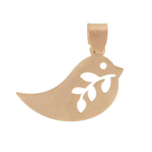 آویز گردنبند طلا 18 عیار پندار گلد مدل AG28، Pendar Gold AG28 Gold Necklace Pendant Plaque