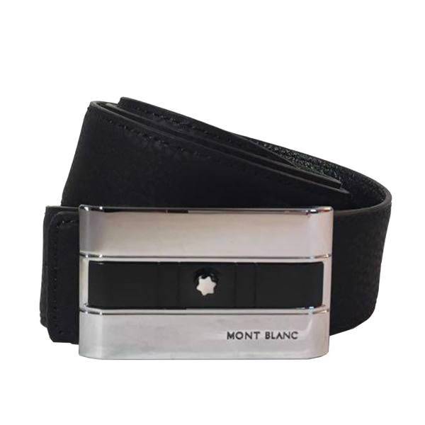 کمربند مردانه مدل Mont Blanc Silver، Mont Blanc Silver Belt For Men