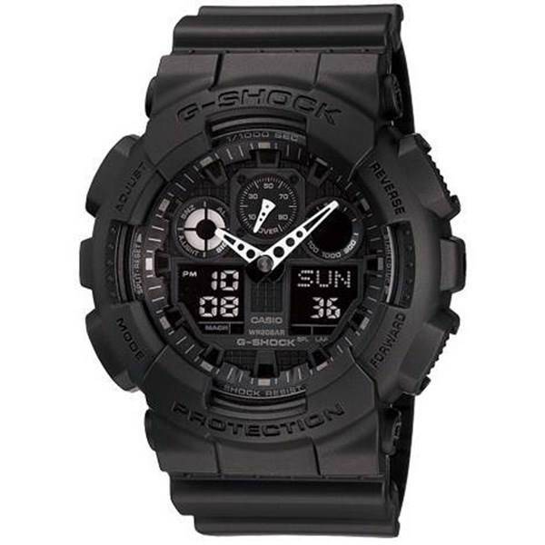 ساعت مچی مردانه کاسیو جی شاک GA-100-1BDR، Caio G-Shock GA-100-1BDR