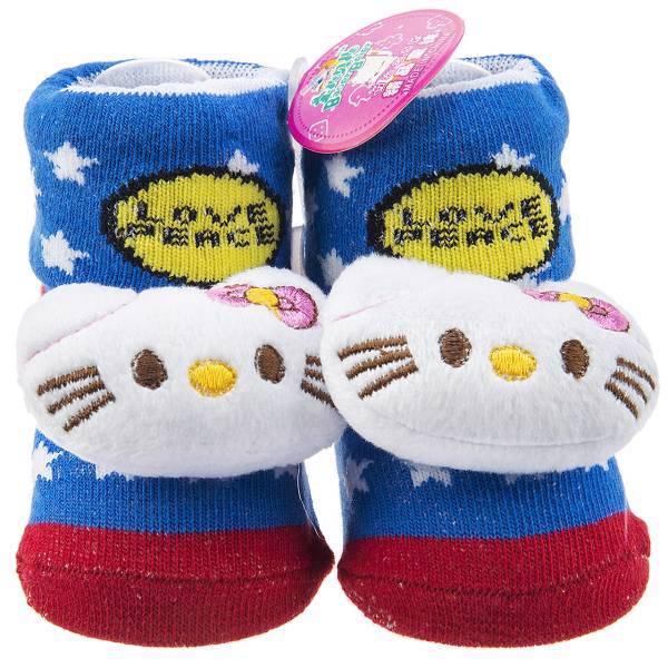 جوراب عروسکی بور بیر طرح کیتی، Baoer Beier Kitti Socks