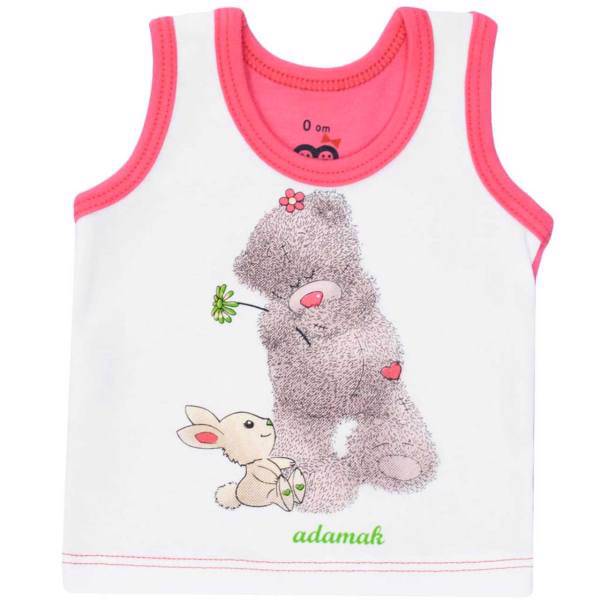 زیرپوش رکابی نوزادی آدمک مدل Woolly Bear، Adamak Woolly Bear Baby Singlet