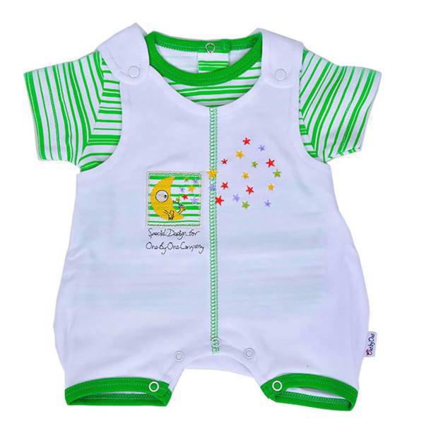 ست لباس نوزادی وان بای وان مدل4-S01، One By One S01-4 Baby Clothes Set