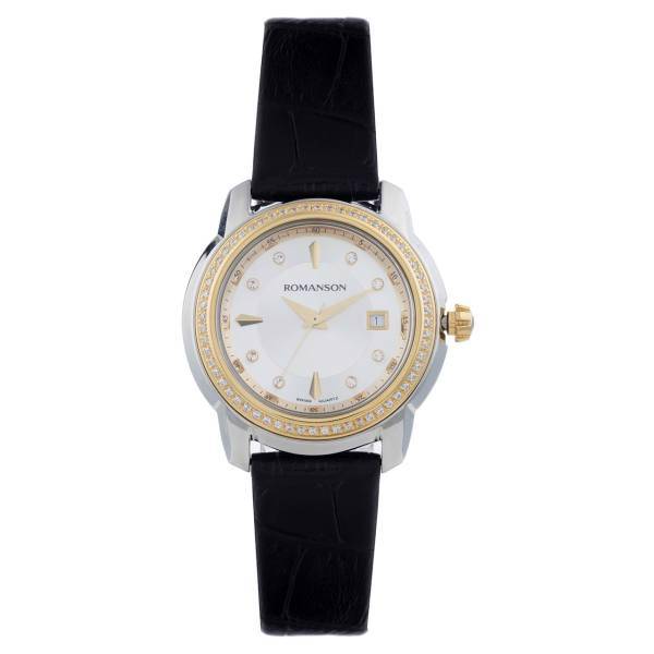 ساعت مچی عقربه ای زنانه رومانسون مدل RL2637QL1CA11G، Romanson RL2637QL1CA11G Watch For Women