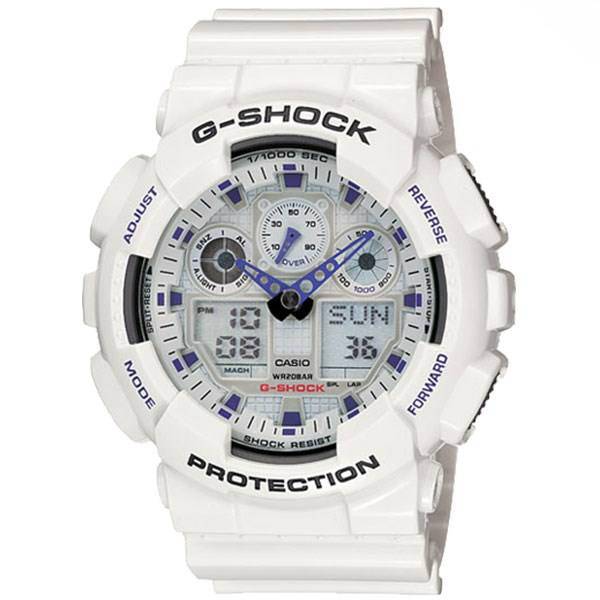 ساعت مچی مردانه کاسیو جی شاک GA-100A-7ADR، Casio G-Shock GA-100A-7ADR