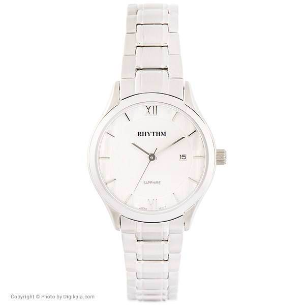 ساعت مچی عقربه‌ای زنانه ریتم مدل P1212S-01، Rhythm P1212S-01 Watch For Women