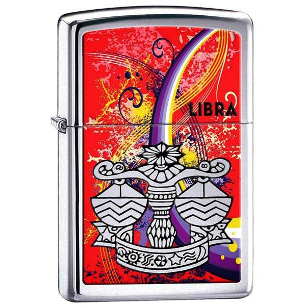 فندک زیپو مدل Zodiac Libra کد 24937، Zippo Zodiac Libra 24937 Lighter