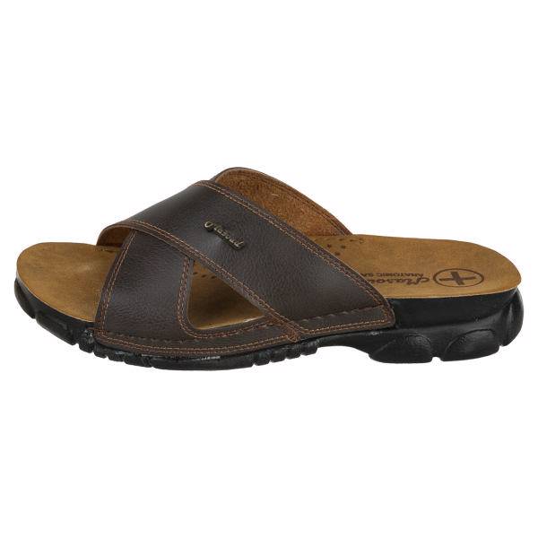 صندل مردانه مسعود مدل 102 قهوه ای، Masoud 102 Sandals For Men