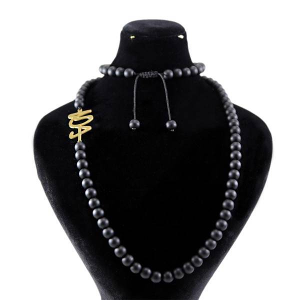 گردنبند مهره ای مدل خدا، God Necklace