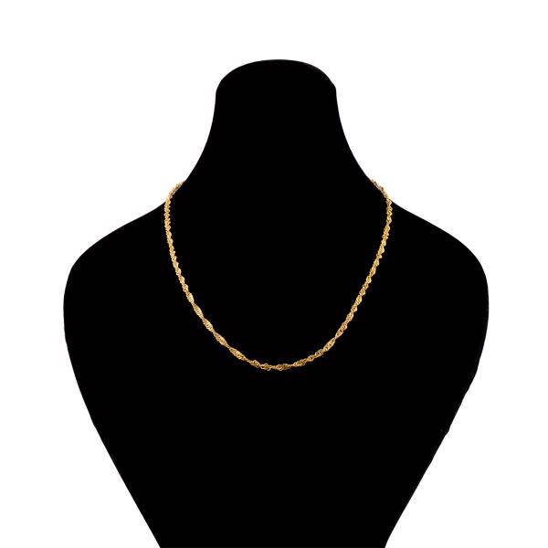 زنجیر طلا 18 عیار گالری طلاچی مدل دیسکو، Gold chain