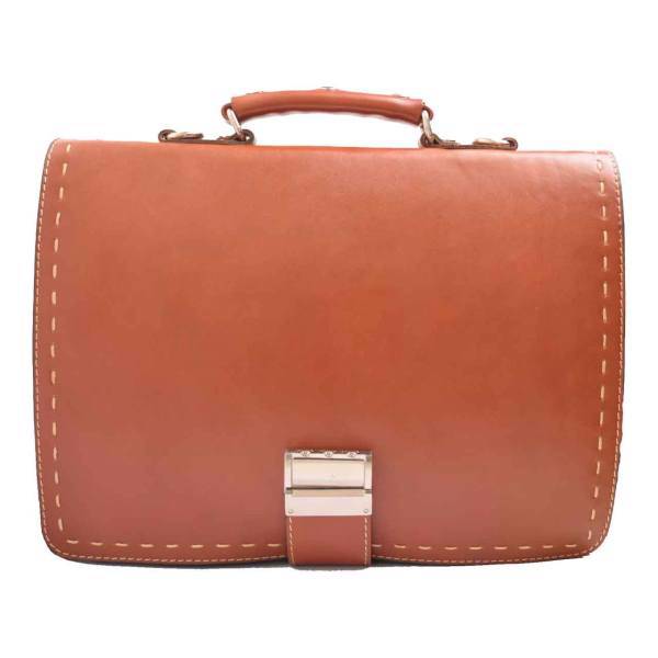 کیف اداری چرم مغان مدل Br_gharibi01