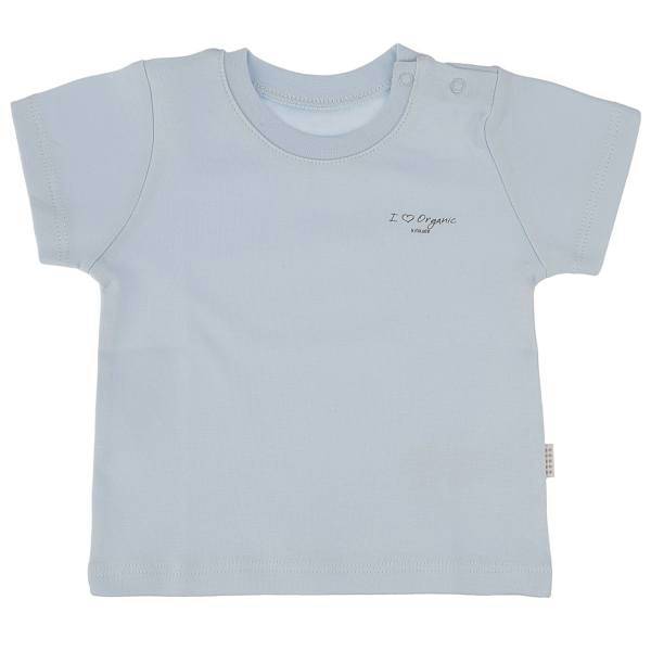 تی شرت آستین کوتاه نوزادی کیتی کیت مدل 78289B، KitiKate 78289B Organic Baby T-Shirt With Short Sleeve