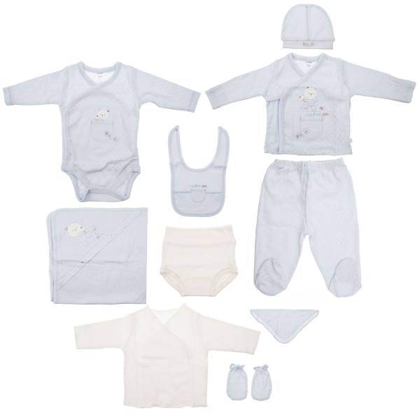 ست لباس نوزادی کارامل مدل ZE2089، Caramell ZE2089 Baby Clothes Set