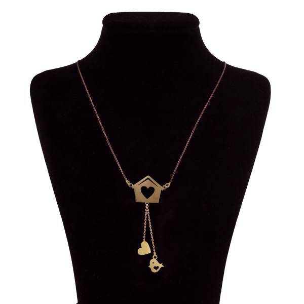 گردنبند طلا 18 عیار شانا مدل N-SG35، Shana N-SG35 Gold Necklace