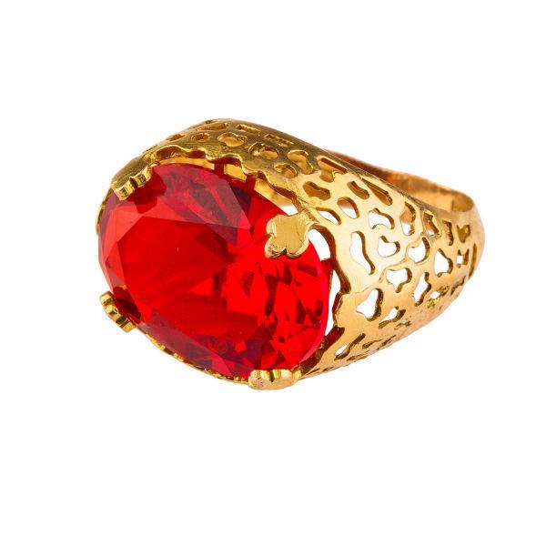 انگشتر طلا 18 عیار گالری طلاچی مدل 4، Gold ring