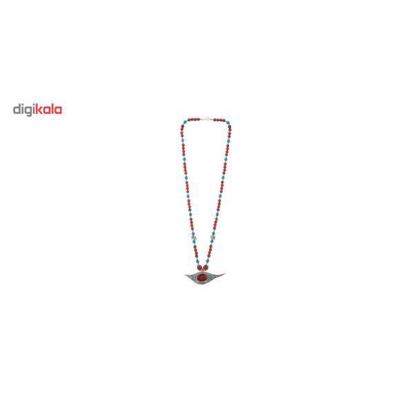 گردنبند نقره 925 عیار سیم و گوهر مدل SLN111، Simogohar SLN111 Silver Necklace