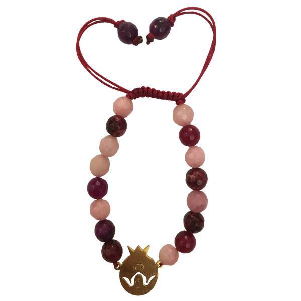 دستبند عود طرح انار مدل 100059، Oood Pomegranate 100059 Bracelet
