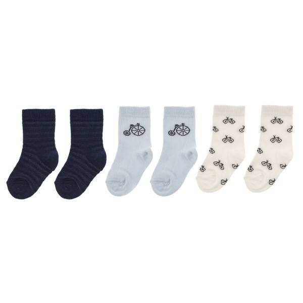 جوراب کودک یومسه مدل 3969 بسته 3 عددی، Yumese 3969 Baby Socks Pack Of 3