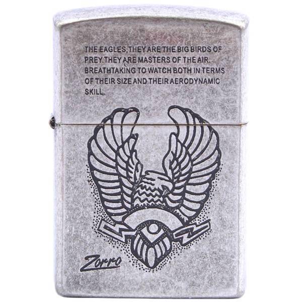 فندک زورو التیمیت جاستیک مدل Eagle 902، Zorro Ultimate Justice Eagle 902 Lighter