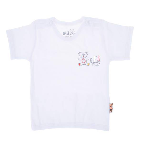 تی شرت آستین کوتاه نوزادی نیلی مدل Little Bear، Nili Little Bear Baby T Shirt With Short Sleeve