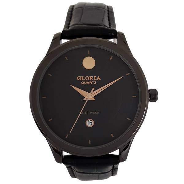 ساعت مچی عقربه ای گلوریا مدل 1064-Black، Gloria 1064-Black Watch For Men