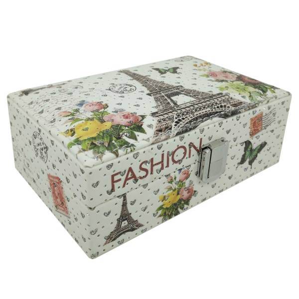 جعبه جواهرات کیدتونز طرح پاریس کد KDT-062، Kidtunes Paris KDT-062 Jewellery Box