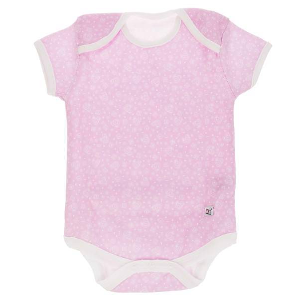 زیردکمه‌دار آستین‌کوتاه هشداردهنده تب بیبی‌ گلو مدل Pink، Babyglow Pink Under Button With Short Sleeves