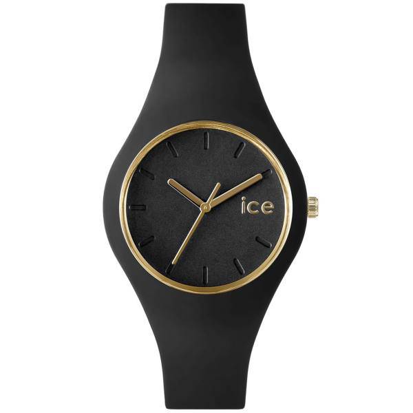 ساعت مچی عقربه‌ ای زنانه آیس واچ مدل ICE.GL.BK.S.S.14، Ice-Watch ICE.GL.BK.S.S.14 Watch For Women