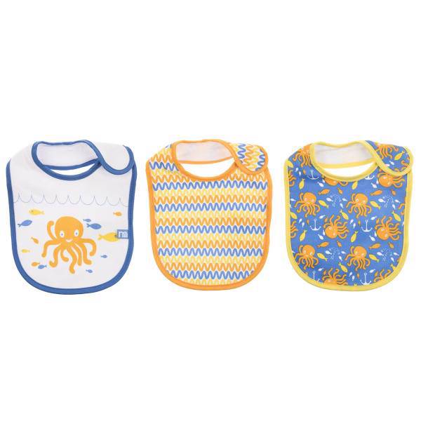 پیشبند مادرکر مدل13418 بسته 3 عددی کد 1630.2، Mothercare 13418 3pcs Baby Bib