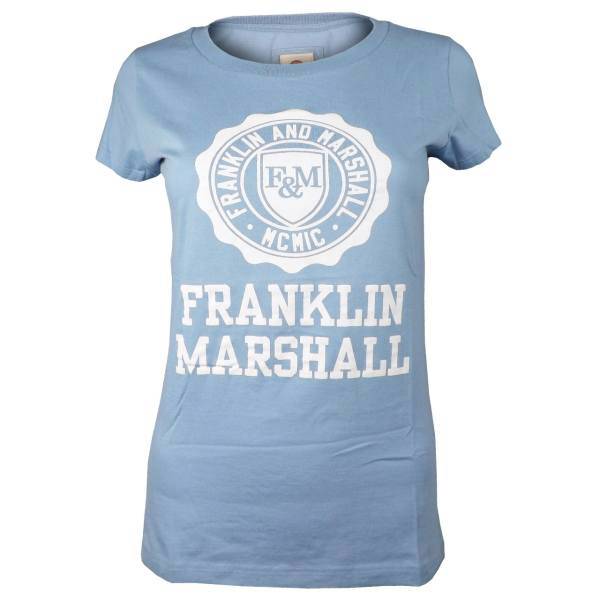 تیشرت زنانه فرانکلین مارشال مدل جرزی کد 644، Franklin Marshall Tshirt Jersey Short for woman