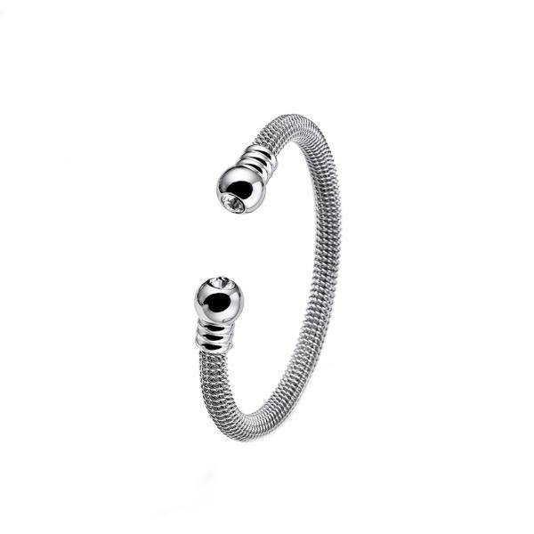 دستبند الیور وبر مدل فراز، Bangle Over Steel crystal Oliver Weber-32185R