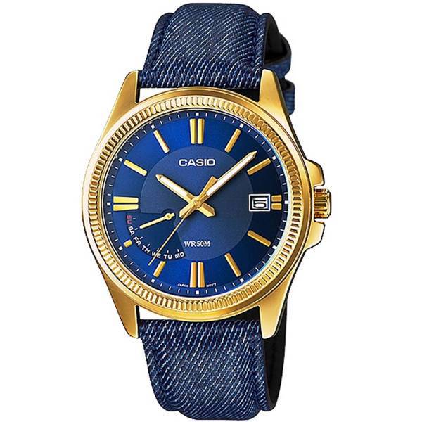 ساعت مچی عقربه ای مردانه کاسیو مدل MTP-E115GBL-2AVDF، Casio MTP-E115GBL-2AVDF Watch