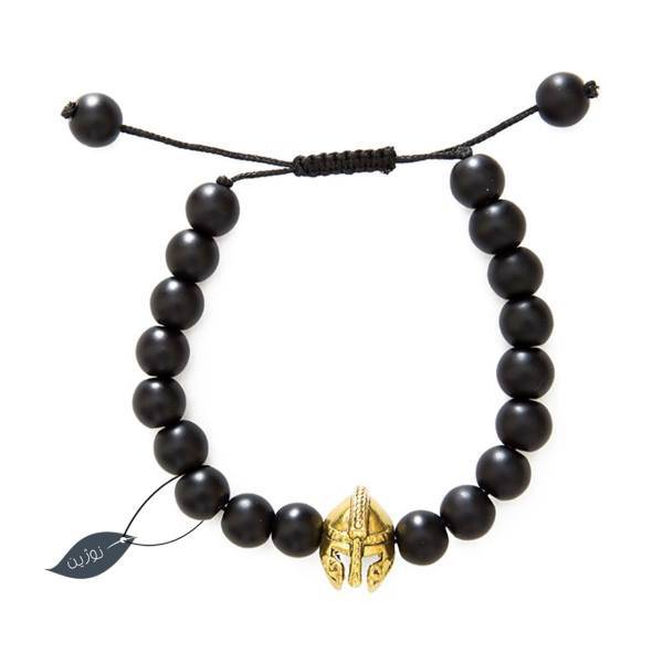 دستبند نوژین مدل Helmet Onyx، Nojin Helmet Onyx Bracelet